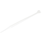 StarTech.com 100 Pack 4" Cable Ties - White Small Nylon/Plastic Zip Tie - Adjustable Electrical/Network Cable Wraps/-40 to +85C Temp/94V-2 Fire & UL Rated TAA