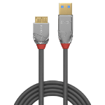 Lindy 36656 USB-kabel USB 3.2 Gen 1 (3.1 Gen 1) 0,5 m USB A Micro-USB B Grijs