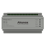 Akuvox NS-2 network switch Fast Ethernet (10/100) DIN rail Grey