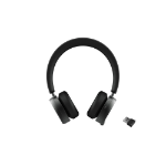 Fanvil DH50-B Wireless Bluetooth Headset, 15.5h Talk time, High-performance speaker, All-day comfort, Retractable microphone