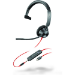 POLY Blackwire 3315 Microsoft Teams Certified USB-C Headset