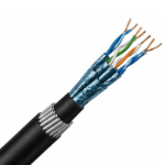 FDL CAT.6A U-FTP STEEL WIRE ARMOURED EXTERNAL CABLE - 100M