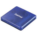 Hama 00124131 card reader USB 2.0 Blue