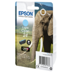 Epson C13T24254022/24 Ink cartridge light cyan Blister Radio Frequency, 360 pages 5,1ml for Epson XP 750