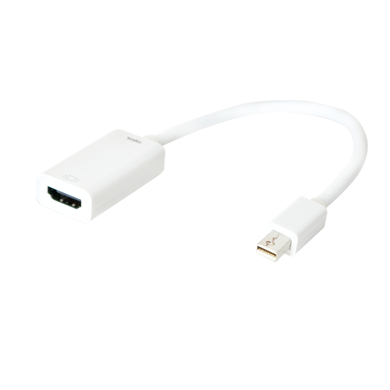 Image of LogiLink CV0036B video cable adapter 0.15 m Mini DisplayPort HDMI...