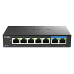 D-Link DMS-107 network switch Unmanaged Gigabit Ethernet (10/100/1000) Black