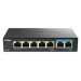 D-Link DMS-107 network switch Unmanaged Gigabit Ethernet (10/100/1000) Black