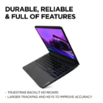 Lenovo IdeaPad Gaming 3 Laptop 39.6 cm (15.6") Full HD IntelÂ® Coreâ„¢ i5 i5-11320H 8 GB DDR4-SDRAM 512 GB SSD NVIDIAÂ® GeForceÂ® GTX 1650 Wi-Fi 6 (802.11ax) Windows 11 Home Black