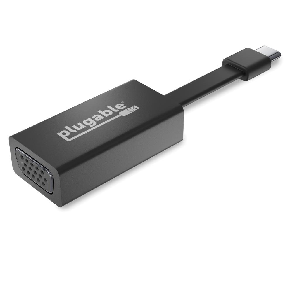 Plugable Technologies USB C to VGA Adapter, Thunderbolt 3 to VGA Adapter