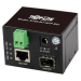 Tripp Lite N785-I01-SFP-DU network media converter 1000 Mbit/s Multi-mode, Single-mode Black