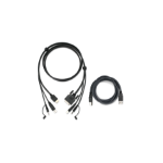 iogear G2L7H02UTAA3 KVM cable Black 78.7" (2 m)