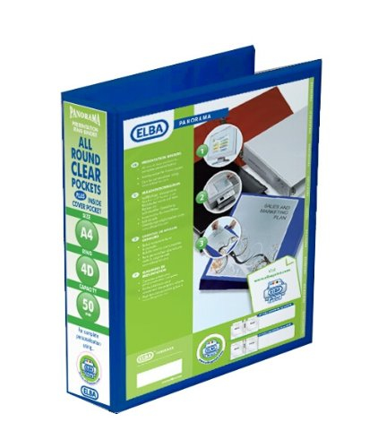 Image of Elba 400008431 ring binder A4 Blue