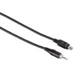 Hama 00005208 camera cable 0.68 m Black