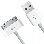 4XEM 4XUSB2APPL3FT mobile phone cable White 39.4" (1 m) USB A Apple 30-pin
