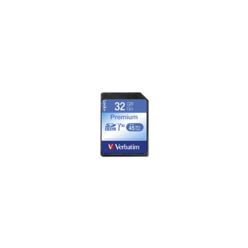 Verbatim Premium memory card 32 GB SDHC Class 10