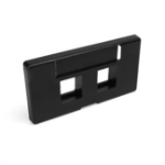 Leviton 49910-SE2 wall plate/switch cover Black