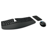 Microsoft Sculpt Ergonomic Desktop keyboard Mouse included RF Wireless English Black