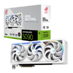 ASUS nVidia GeForce ROG-Astral-RTX-5090-32GB GDDR7 WH OC Edition 2580 MHz Boost clock 28Gbps 512-bit igital Max Resolution 7680 x 4320