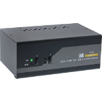 InLine KVM Desktop Switch, 2-port, Dual Monitor, HDMI, 4K, USB 3.0, Audio