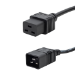 connektgear 2m Mains Extension Heavy Duty Power Cable - C20 Plug to C19 Socket