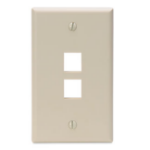 Leviton 41080-2IP wall plate/switch cover Ivory