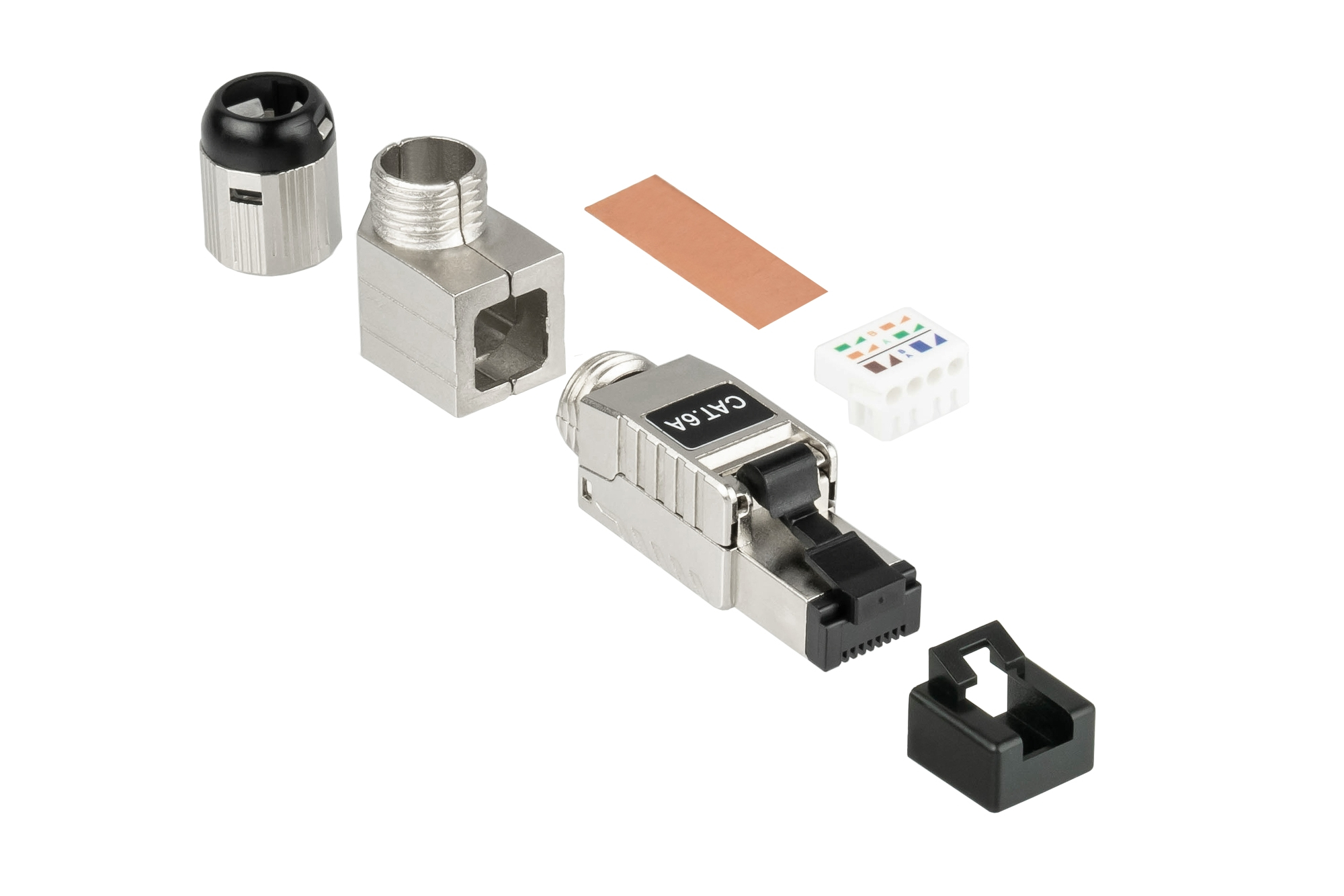 Alcasa GC-N0165 wire connector RJ45 Aluminium