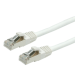 Value S/FTP Patch Cord Cat.6, halogen-free, white, 2m