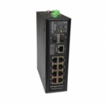 Tycon Managed Industrial 8 port AT/BT/Passive PoE Switch - TP-SW8GAT/BT/24-SFP