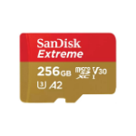 SanDisk Extreme 256 GB MicroSDXC UHS-I Class 10