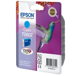 Epson C13T08024010/T0802 Ink cartridge cyan, 435 pages ISO/IEC 24711 7.4ml for Epson Stylus Photo P 50/PX/PX 730/R 265