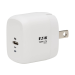 Tripp Lite U280-W01-20C1-G mobile device charger Universal White AC Indoor