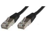 Microconnect 10M Cat5e RJ-45 to RJ-45 M/M networking cable Black F/UTP (FTP)