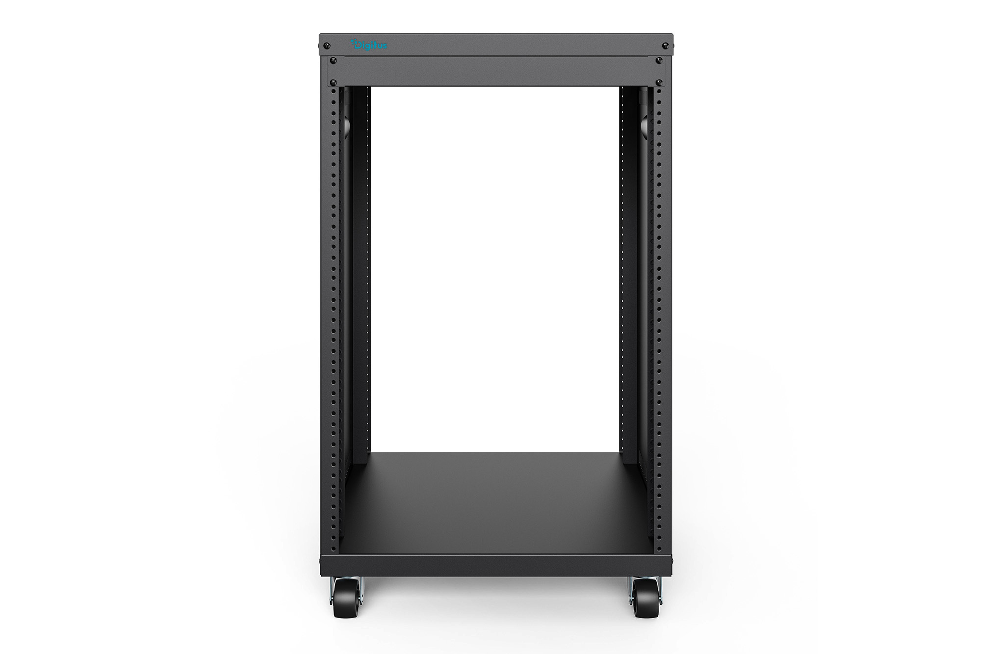 Digitus Universal 19-Zoll Equipment Rack mit Rollen, 16HE