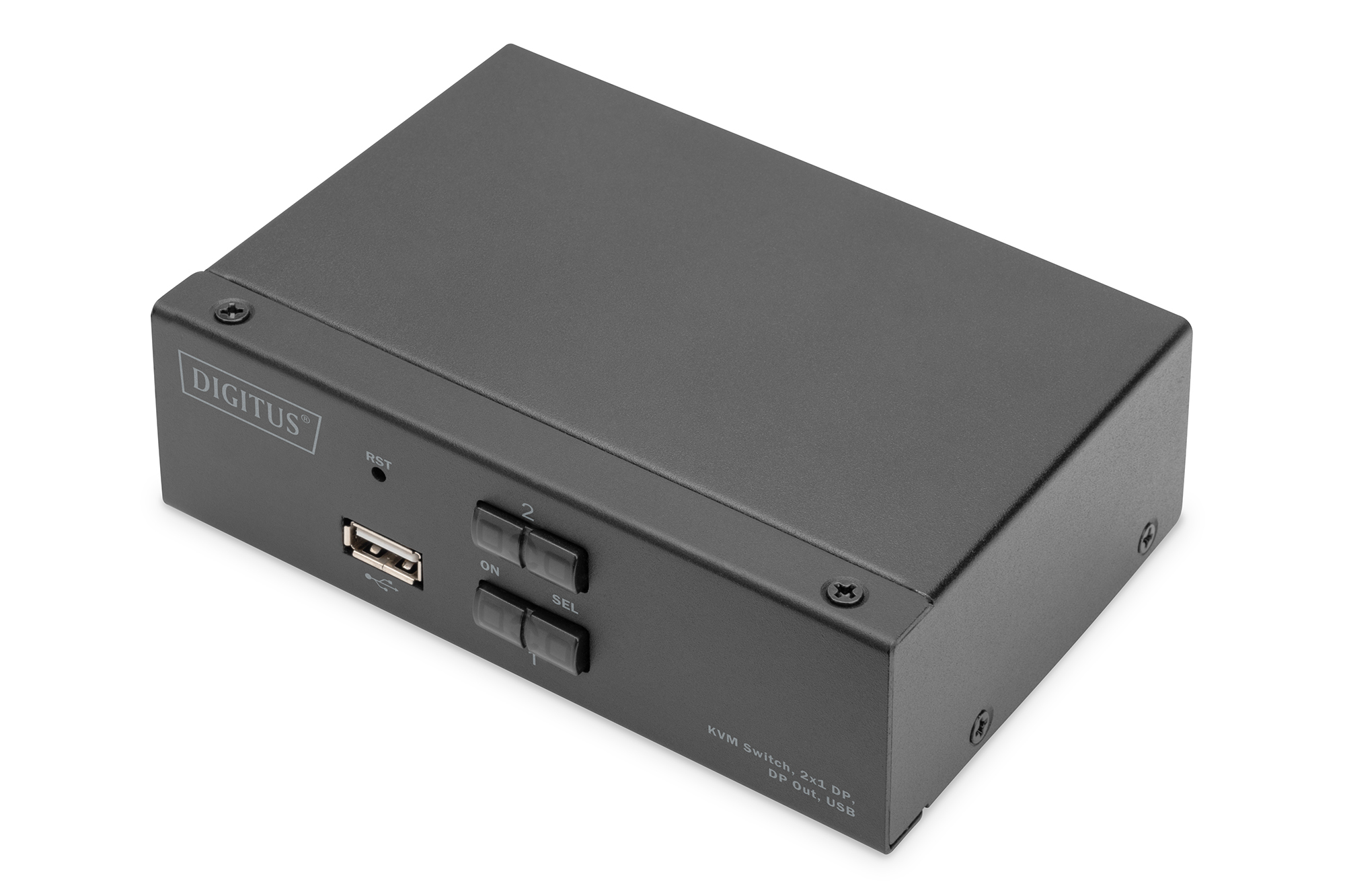 Image of Digitus KVM Switch, 2x1 DP, DP Out,USB