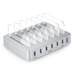 4XEM 4X6PORTUSBACS mobile device charger Universal White AC Indoor