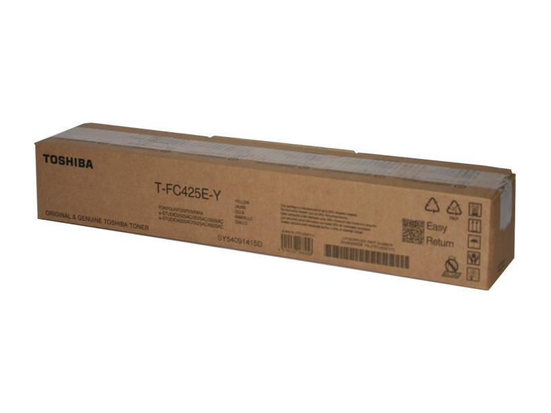 Image of Toshiba 6AJ00000238/T-FC425EY Toner-kit yellow, 38K pages for...