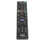 Sony 149317711 remote control TV Press buttons