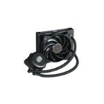 Cooler Master MasterLiquid Lite 120 Processor Alles-in-één vloeistofkoeler 12 cm Zwart