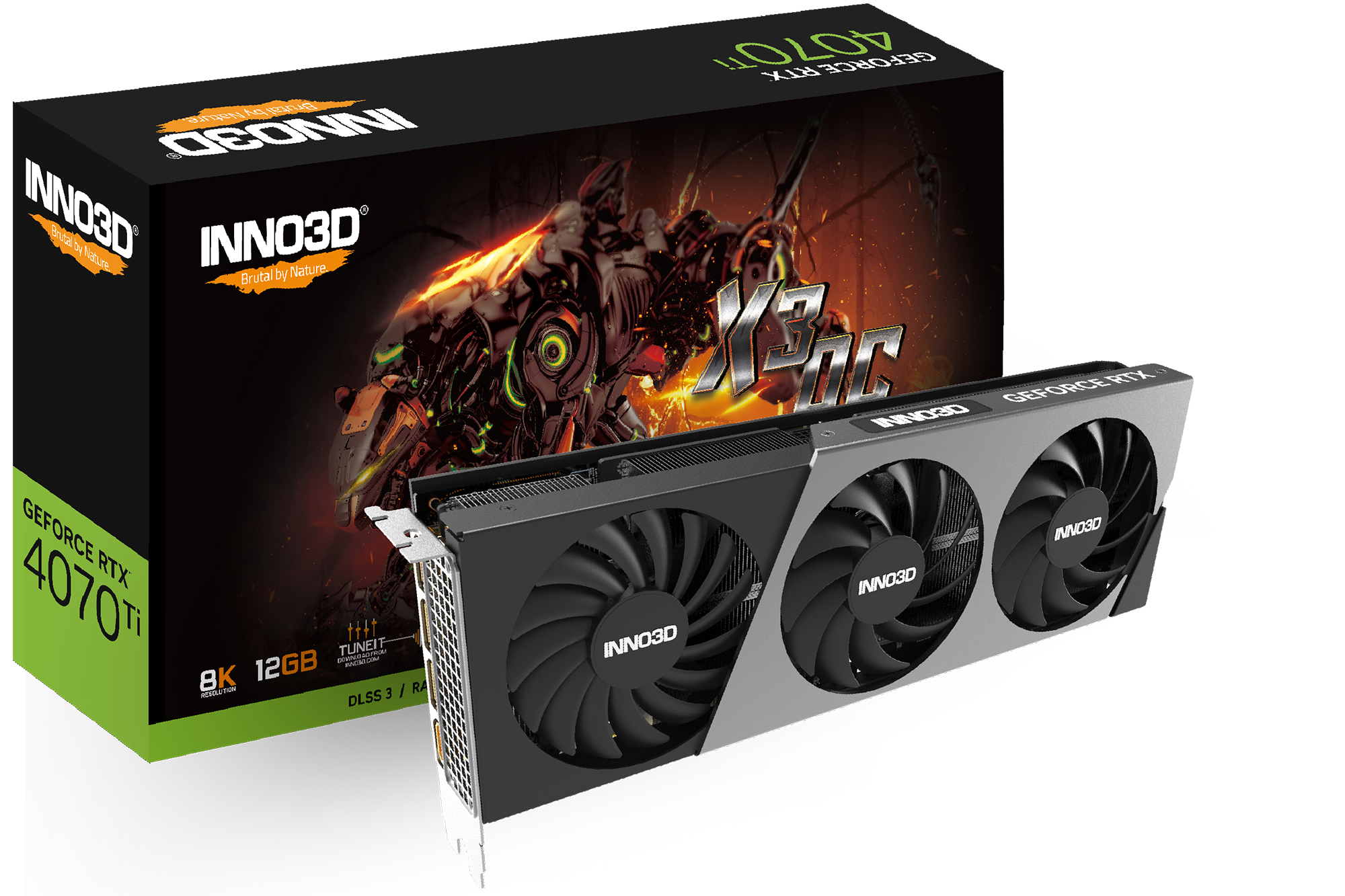 Image of Inno3D Geforce RTX 4070 ti x3 oc NVIDIA 12 GB GDDR6X