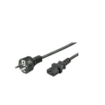 Microconnect PE020430 power cable Black 3 m CEE7/7 C13 coupler