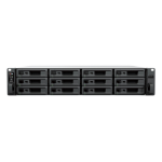 Synology RackStation RS2423RP+II NAS Rack (2U) AMD Ryzen V1780B 8 GB DDR4 0 TB DiskStation Manager Zwart