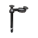 RAM Mounts 8" Upper Pole with Single Swing Arm & Round Plate