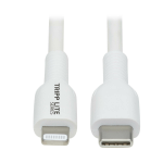 Tripp Lite M102-01M-WH Lightning-kabel 1 m Wit