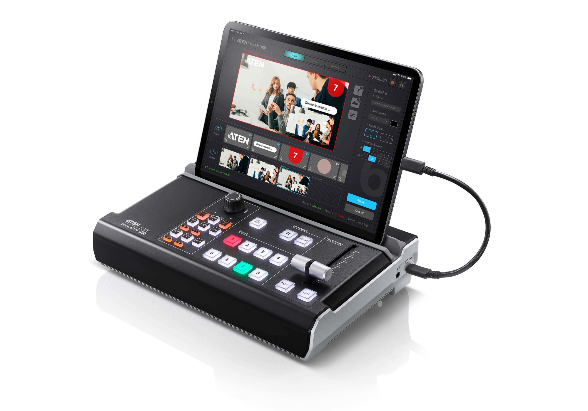 ATEN UC9040-AT-E video mixer 4K Ultra HD