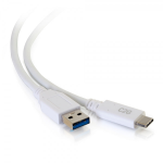 C2G 28837 USB cable USB 3.2 Gen 1 (3.1 Gen 1) 118.1" (3 m) USB A USB C White