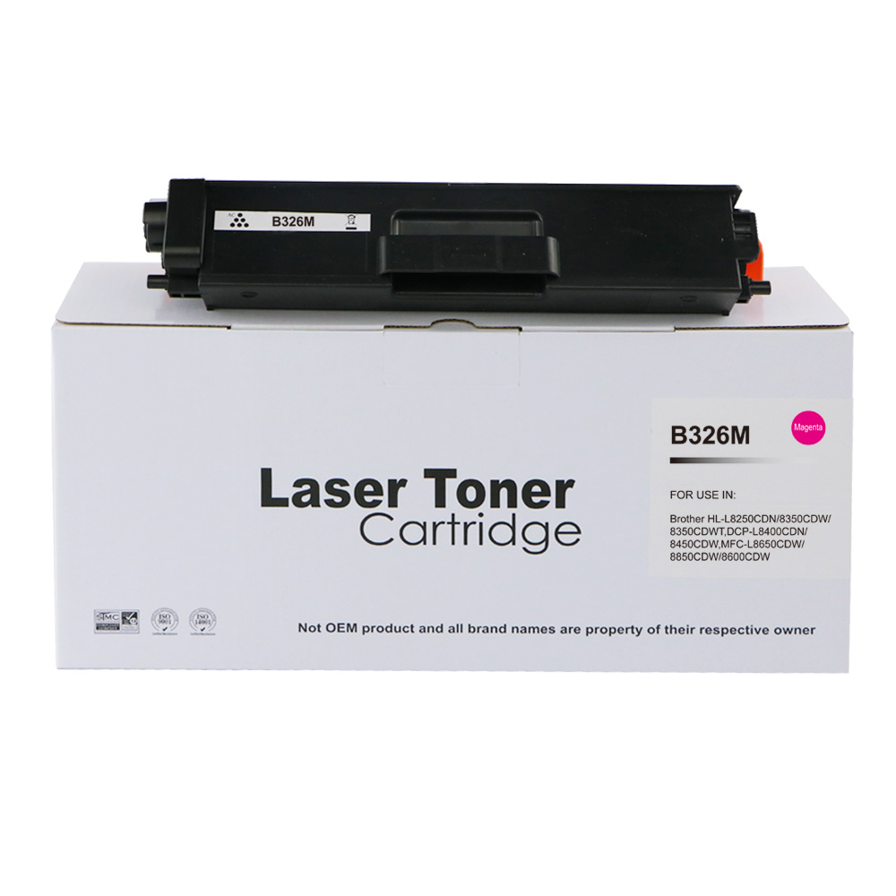 CTS Wholesale Comp Brother HLL8250 Hi Yld Magenta Toner Ctg TN326M
