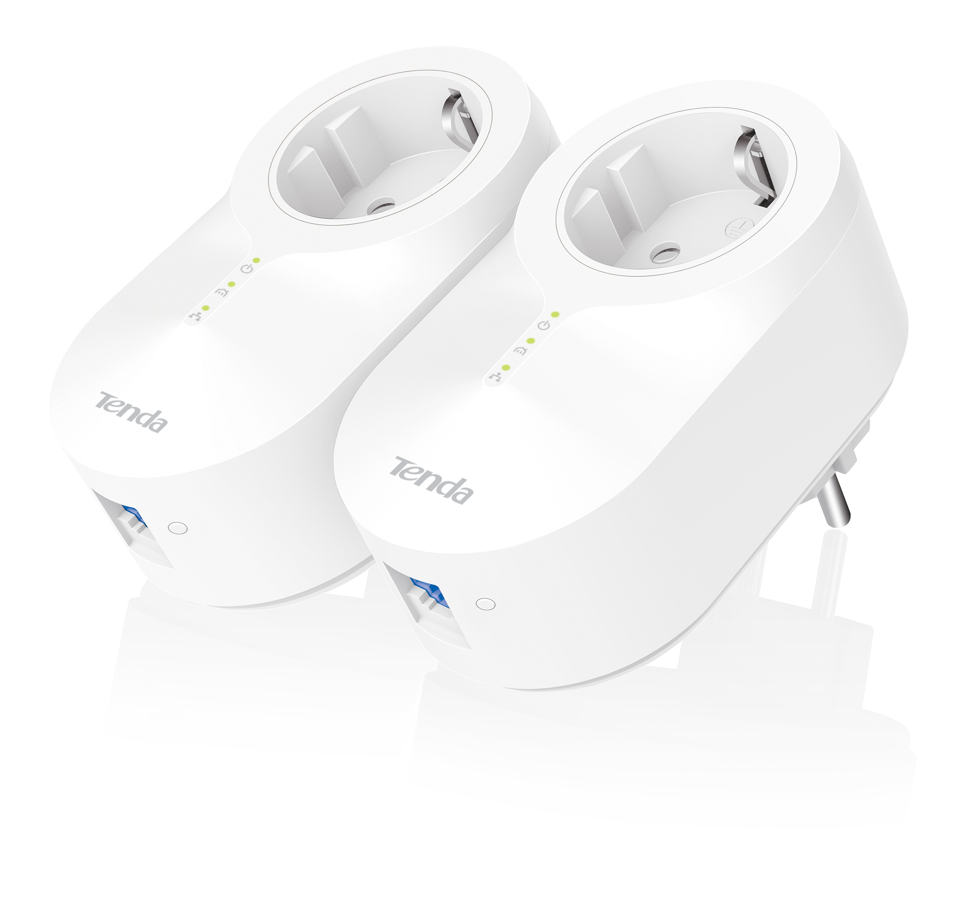 Tenda PH6 1000 Mbps Powerline Adapter Kit - White