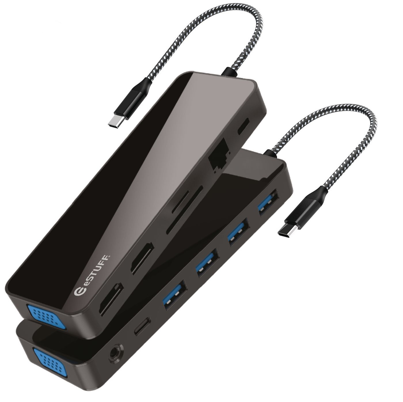 GLB235470 laptop dock/port replicator Black