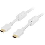 Deltaco HDMI-1010A HDMI cable 1 m HDMI Type A (Standard) White