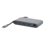 Mobilis 020027 laptop dock/port replicator Wired USB 3.2 Gen 1 (3.1 Gen 1) Type-C Grey
